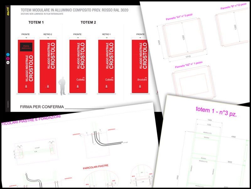 progetto-totem-e-insegne-villaggio-crostolo-bonetti